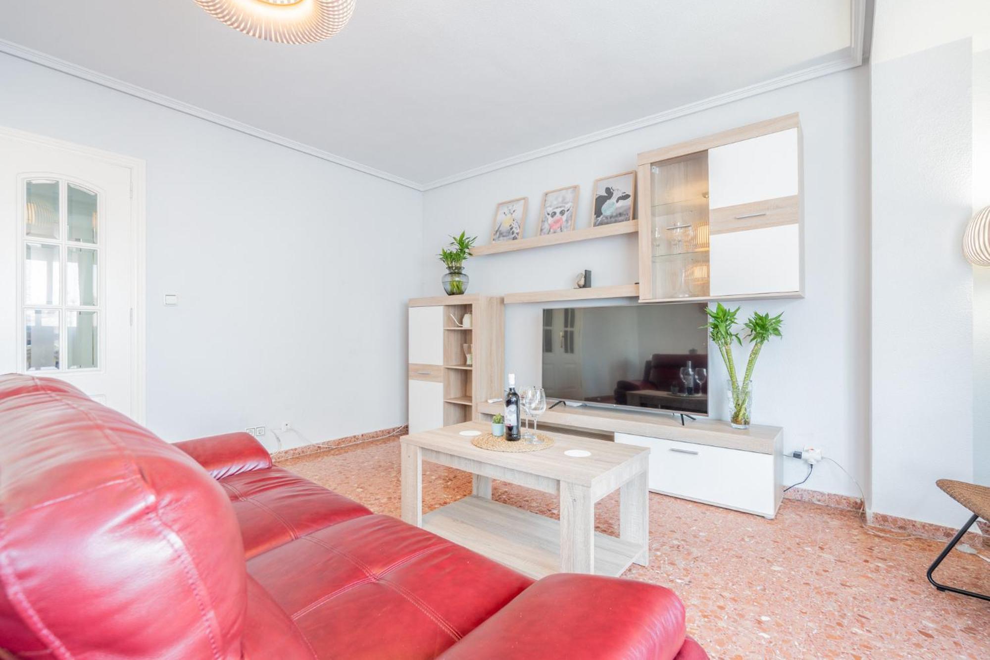 Apartamento Familiar En Avenida Del Puerto 발렌시아 외부 사진